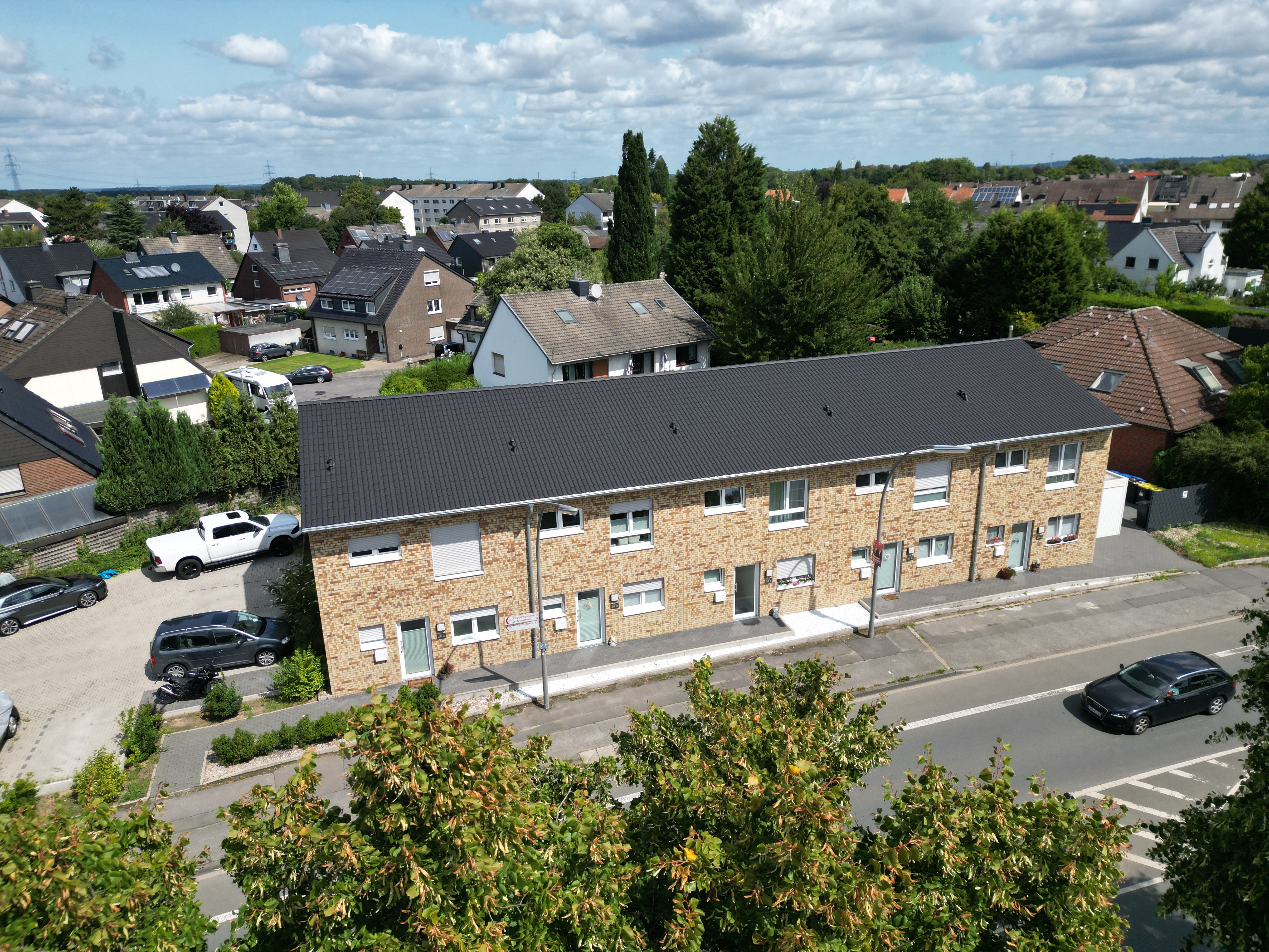 Straßenansicht – Reihenhäuser Recklinghäuser Straße